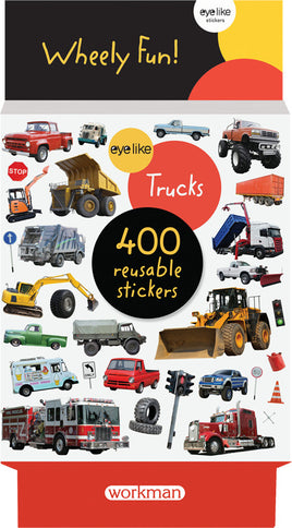10c EyeLike Stickers Trucks Counter Display