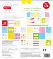 Looong Coloring Books Ready to Trace - Beginner Lines