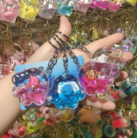 Sealife Jellyfish Floaty Key Charm 