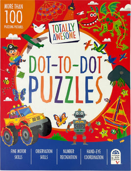 Totally Awesome Dot-to-Dot Puzzles