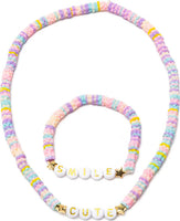 Cute Smile Necklace & Bracelet Set (2pc)