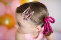 Boutique Gel Sparkle Hairclips (assorted colors)