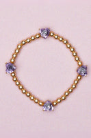 Boutique Chic Amethyst Love Bracelet