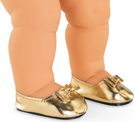 14" Ballet Flats - Gold