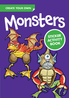 Create Your Own Monsters Sticker Activity Book