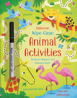 Wipe-Clean, Animal Activities