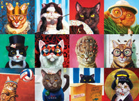 Funny Animals Puzzles - Funny Cats by Lucia Heffernan