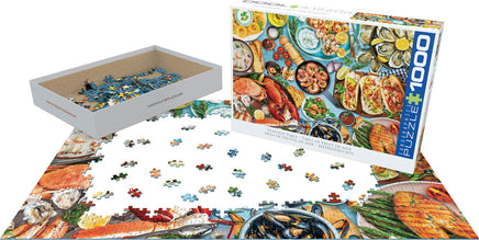 Seafood Table 1000-Piece Puzzle Puzzle