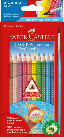 12 Grip Watercolor EcoPencils