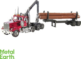 Western Star 4900 Log Truck & Trailer - Color