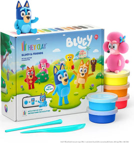 Hey Clay Bluey and Friends
