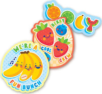Stickiville Stickers: Fruit Friends - Vinyl (4 Die-Cut)
(Vinyl)