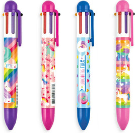 6 Click Pens - Unique Unicorns (Display of 24)