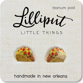 Taco Earrings