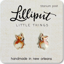 Corgi Butt Earrings