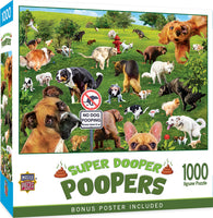Internet Sensations - Super Dooper Poopers 1000 Piece Puzzle