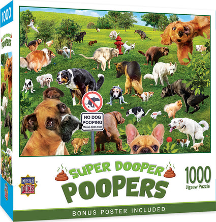 Internet Sensations - Super Dooper Poopers 1000 Piece Puzzle