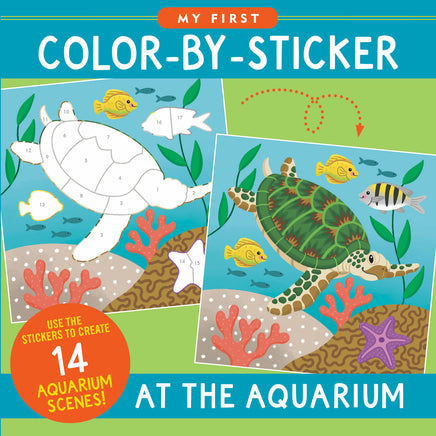 My First Color-by-Sticker Book - At the Aquarium