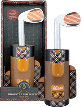 Heritage Wooden Golf Bag Puzzle