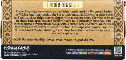 Nordic Longship Puzzlebox