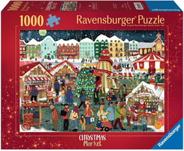 Jigsaw Puzzle Christmas Market - 1000 Pieces Puzzle