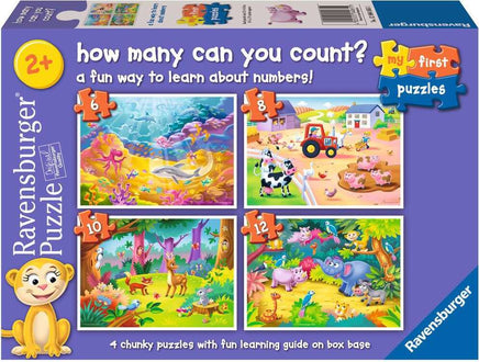 MFP How Many Can You Count 6,8,10,12 pc Puzzles