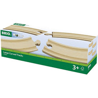 Large Curved Tracks