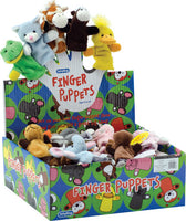 Plush Finger Puppets-Asst