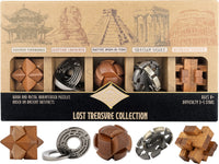 True Genius Lost Treasure Collection - Brain Teaser Puzzles