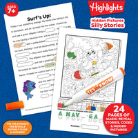 The Original Yes and Know Invisible Ink Trivia Game Books: Highlights Hidden Pictures
