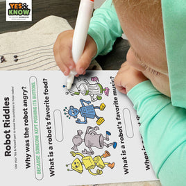 The Original Yes and Know Invisible Ink Trivia Game Books: Highlights Giggles Galore