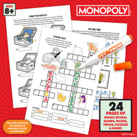 The Original Yes and Know Invisible Ink Trivia Game Books: Monopoly