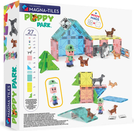 MagnaTiles Puppy Park 27 Piece Set